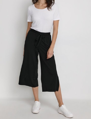 Pantaloni Kaffe, negru