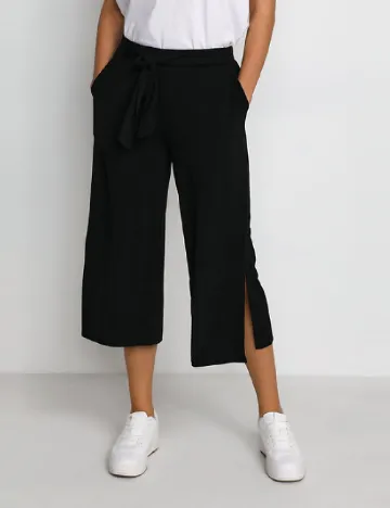 Pantaloni Kaffe, negru