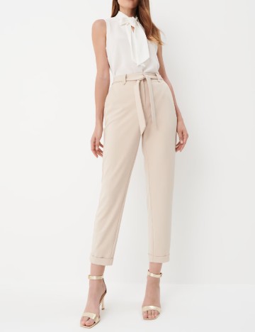 Pantaloni Mohito, crem