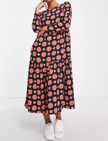 Rochie lunga ASOS, floral print