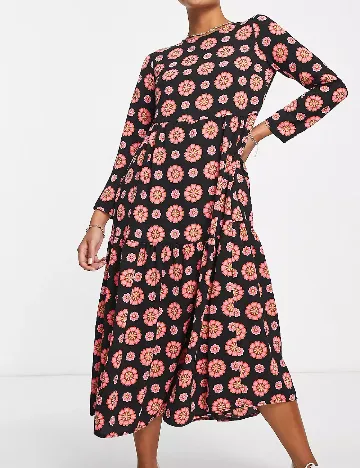 Rochie lunga ASOS, floral print