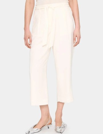 Pantaloni Saint Tropez, ecru