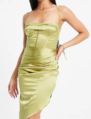 Rochie scurta ASOS, verde
