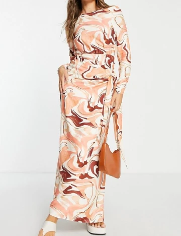 Rochie lunga ASOS, portocaliu Portocaliu