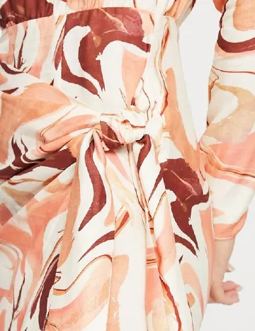 Rochie lunga ASOS, portocaliu Portocaliu