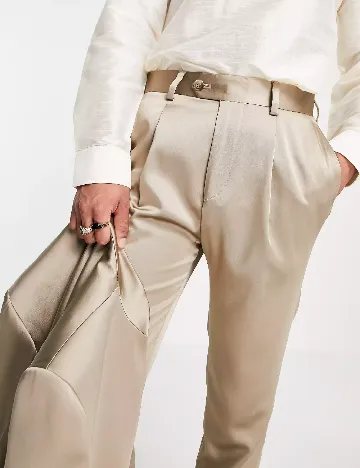 Pantaloni ASOS, maro