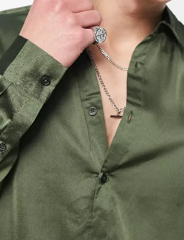 Camasa ASOS, verde