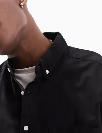 Camasa ASOS, negru