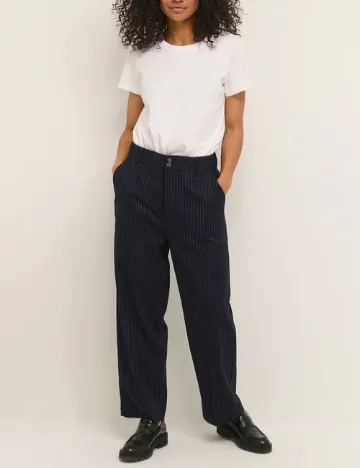 Pantaloni Kaffe, bleumarin