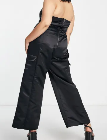 Salopeta ASOS Curve, negru