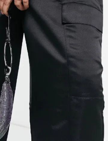 Salopeta ASOS Curve, negru