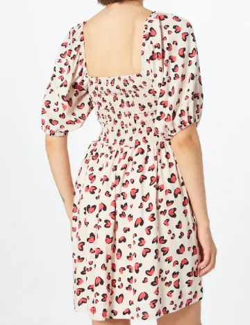 Rochie scurta SisterS point, crem