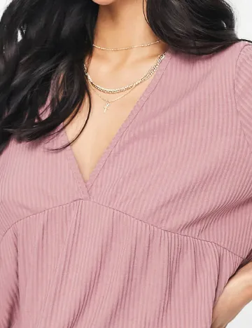 Bluza ASOS, roz pudra inchis