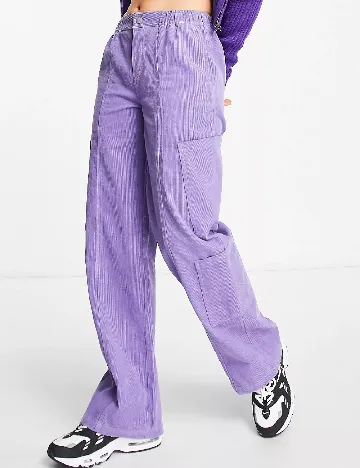 Pantaloni ASOS, mov