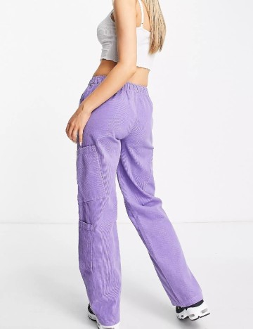 Pantaloni ASOS, mov