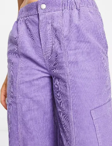 Pantaloni ASOS, mov