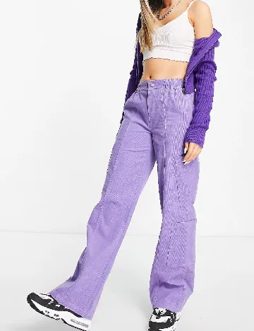 Pantaloni ASOS, mov