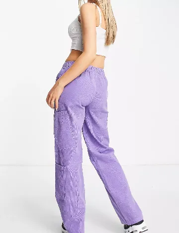 Pantaloni ASOS, mov