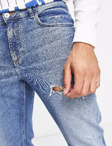 Blugi ASOS, albastru