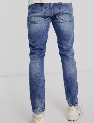 Blugi ASOS, albastru