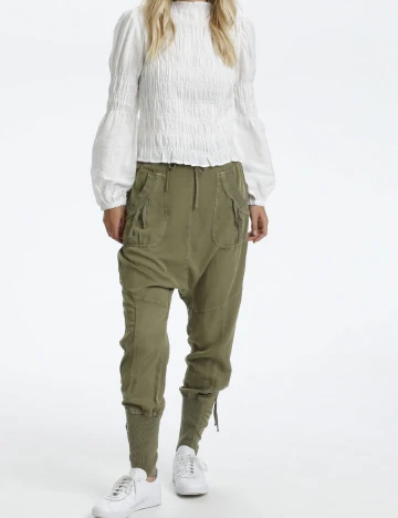 Pantaloni Cream, verde Verde