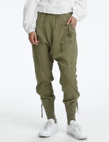 Pantaloni Cream, verde Verde