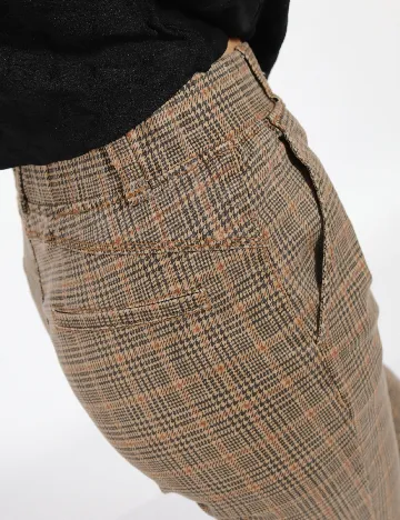 Pantaloni Cream, maro Maro