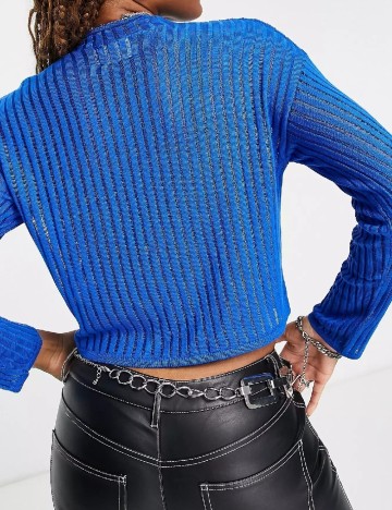 Top ASOS, albastru