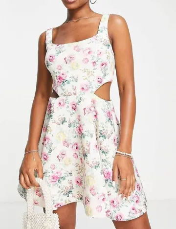 Rochie scurta Miss Selfridge, floral