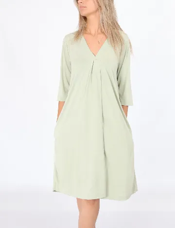 Rochie scurta Cream, verde