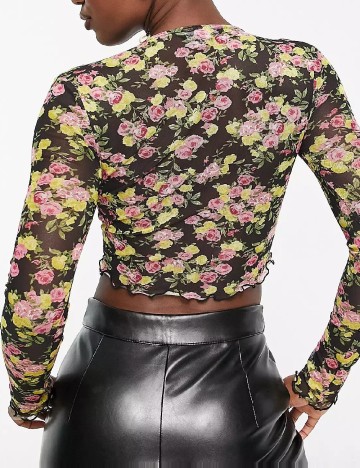 Top Miss Selfridge, floral
