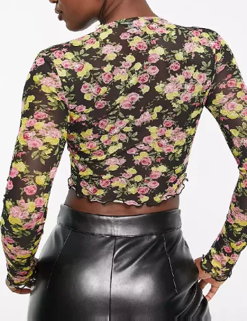 Top Miss Selfridge, floral Floral print