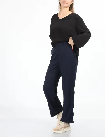 Pantaloni Culture, bleumarin Albastru