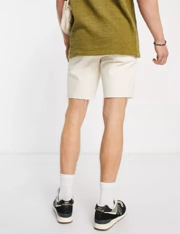Pantaloni scurti ASOS, ecru