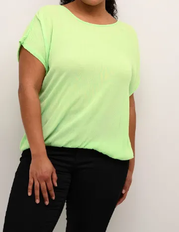Bluza Kaffe Curve, verde