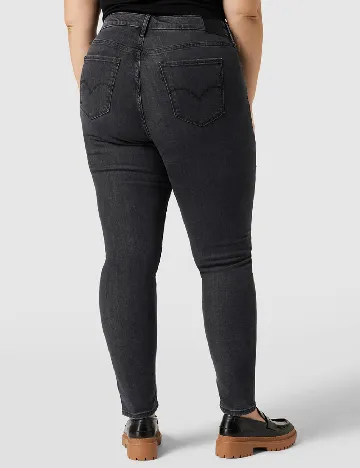 Blugi Levi S Plus Size, gri inchis