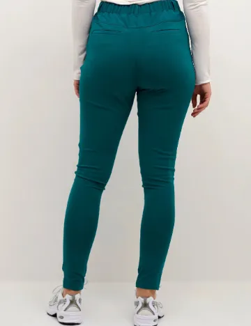 Pantaloni Kaffe, turcoaz