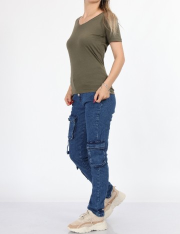 Tricou Kaffe, verde