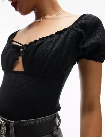 Body Top Shop, negru