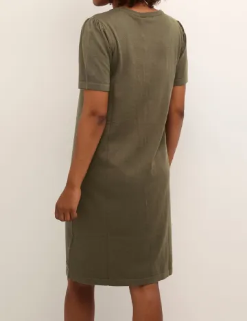 Rochie scurta Cream, verde