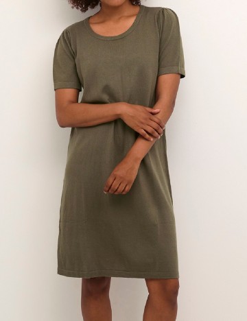 Rochie scurta Cream, verde