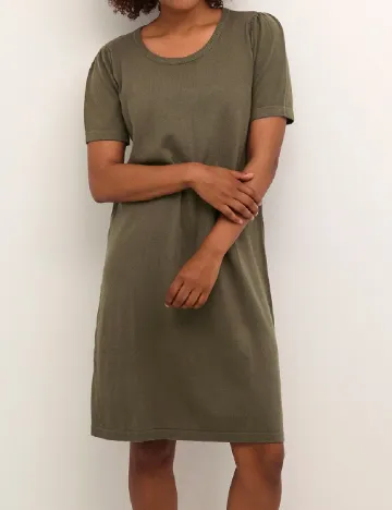 Rochie scurta Cream, verde