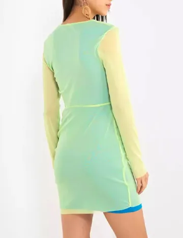 Rochie scurta Top Shop, verde