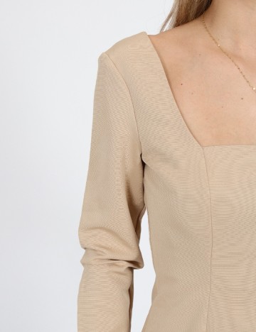 Rochie scurta ASOS, crem