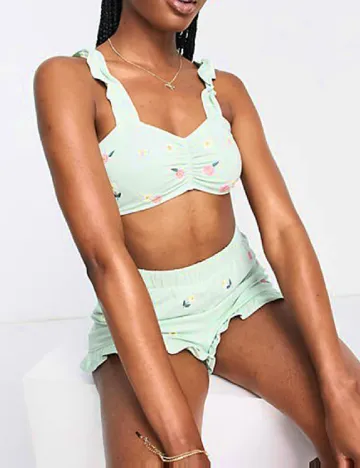 Top Miss Selfridge, verde