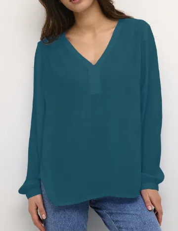 Bluza Kaffe, turcoaz