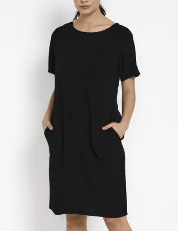 Rochie scurta Kaffe, negru Negru