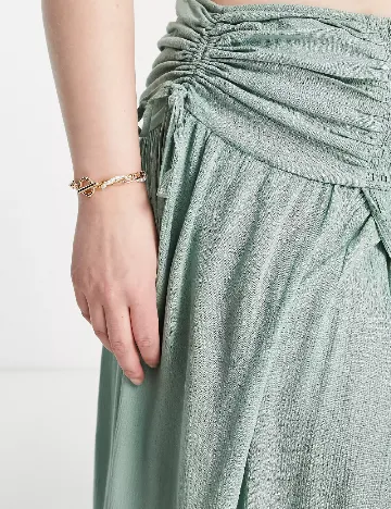 Fusta ASOS Curve, verde