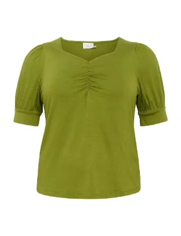 Bluza Kaffe Curve, verde