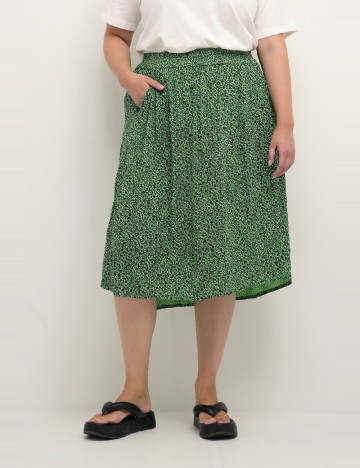 Fusta Kaffe Curve, verde